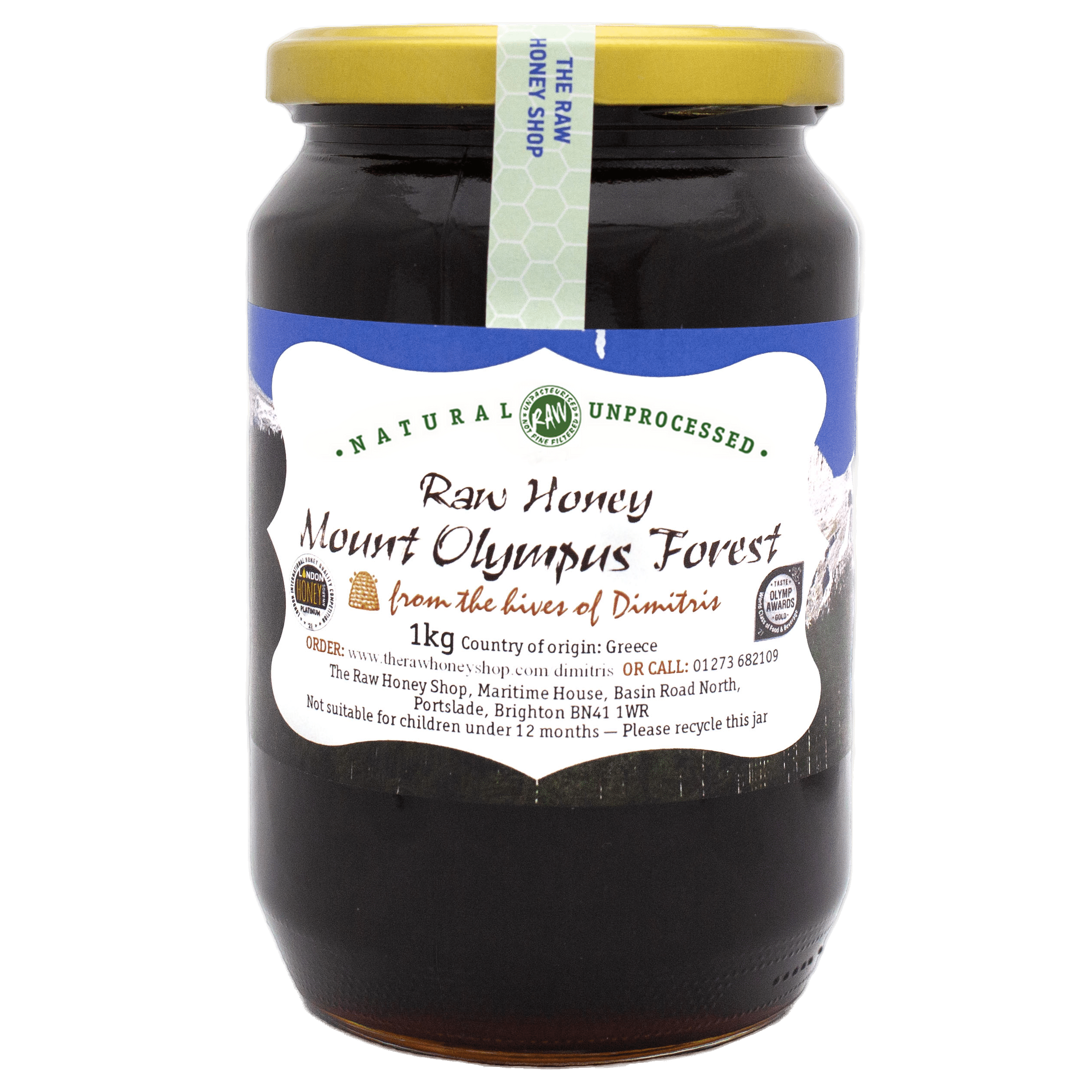 Raw Greek Forest Honey From Mount Olympus 1kg Multi Award Winning raw-greek-forest-honey-from-mount-olympus-1kg-multi-award-winning
