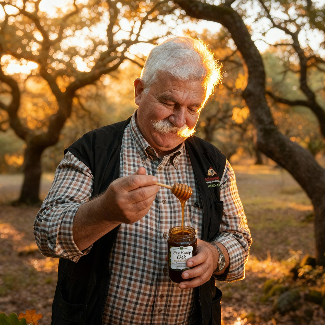 Meet Antonio: Four Generations of Raw Honey from Spain's Mountain Wilderness