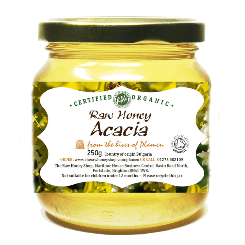 Raw Organic Acacia Honey - 250g