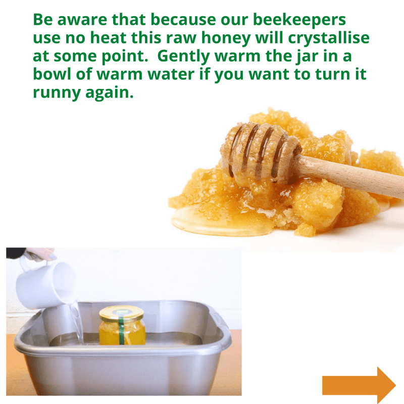Miel de bruyère crémeux biologique cru - 500g - Filtré grossièrement, non pasteurisé et riche en enzymes