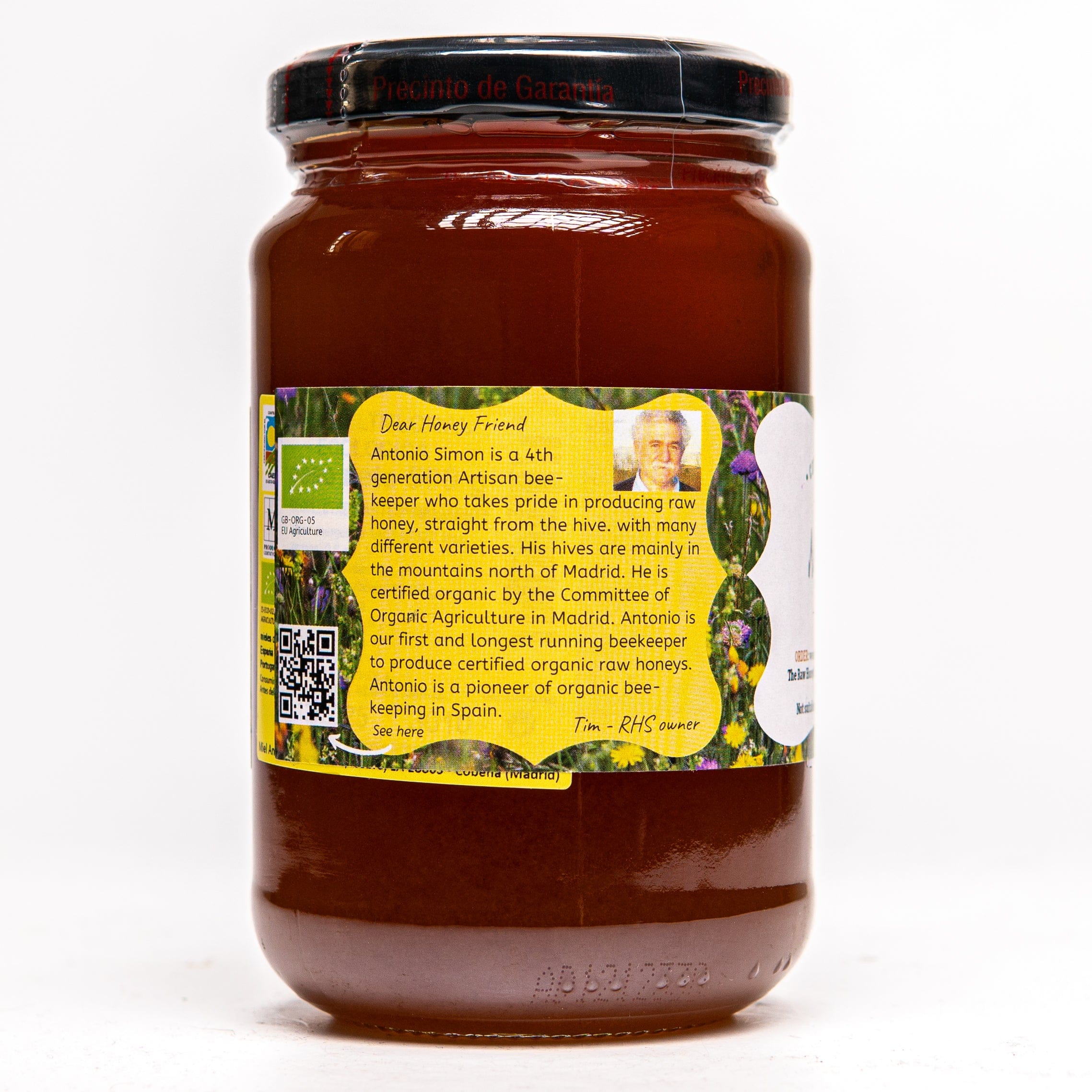 Raw Organic Multifloral Honey - 500g