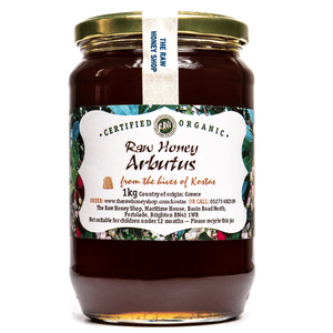 Raw Organic Greek Arbutus Honey - 1kg