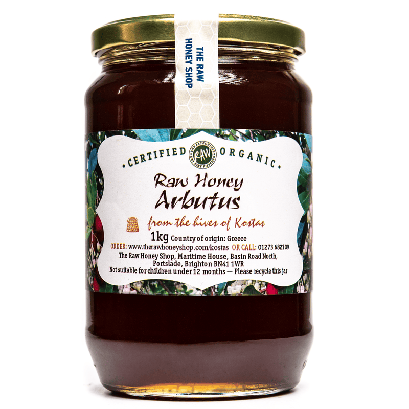Rå Arbutus honning - 1 kg