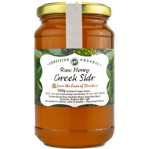 Raw Organic Greek Sidr Honey -500g/Active 14.5