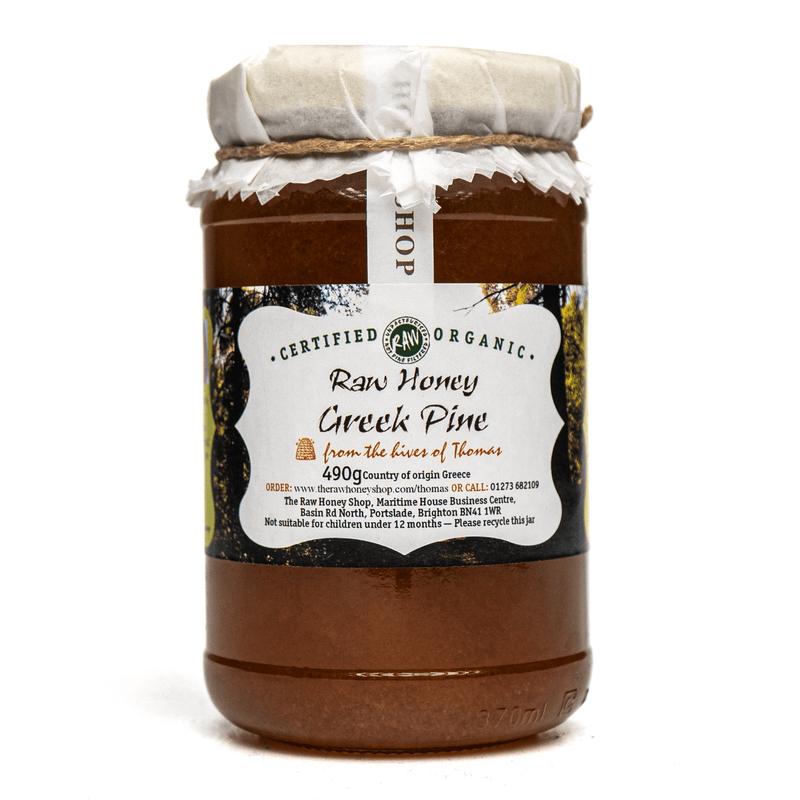 Miel de pin grec brut artisanal - 1kg