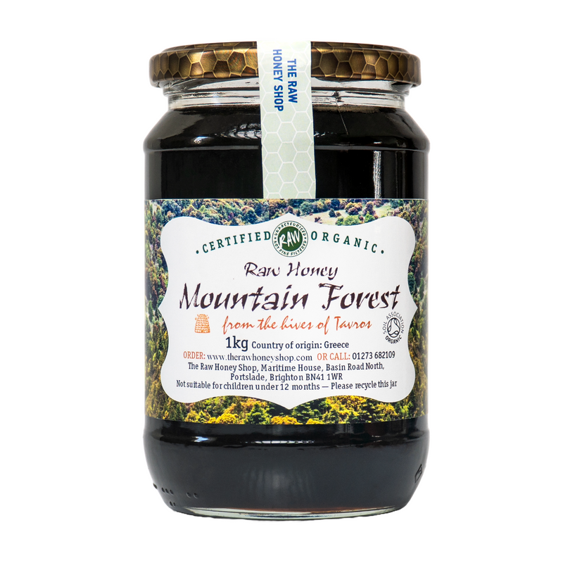 Raw Certified Organic Mountain Forest Honey - 1kg