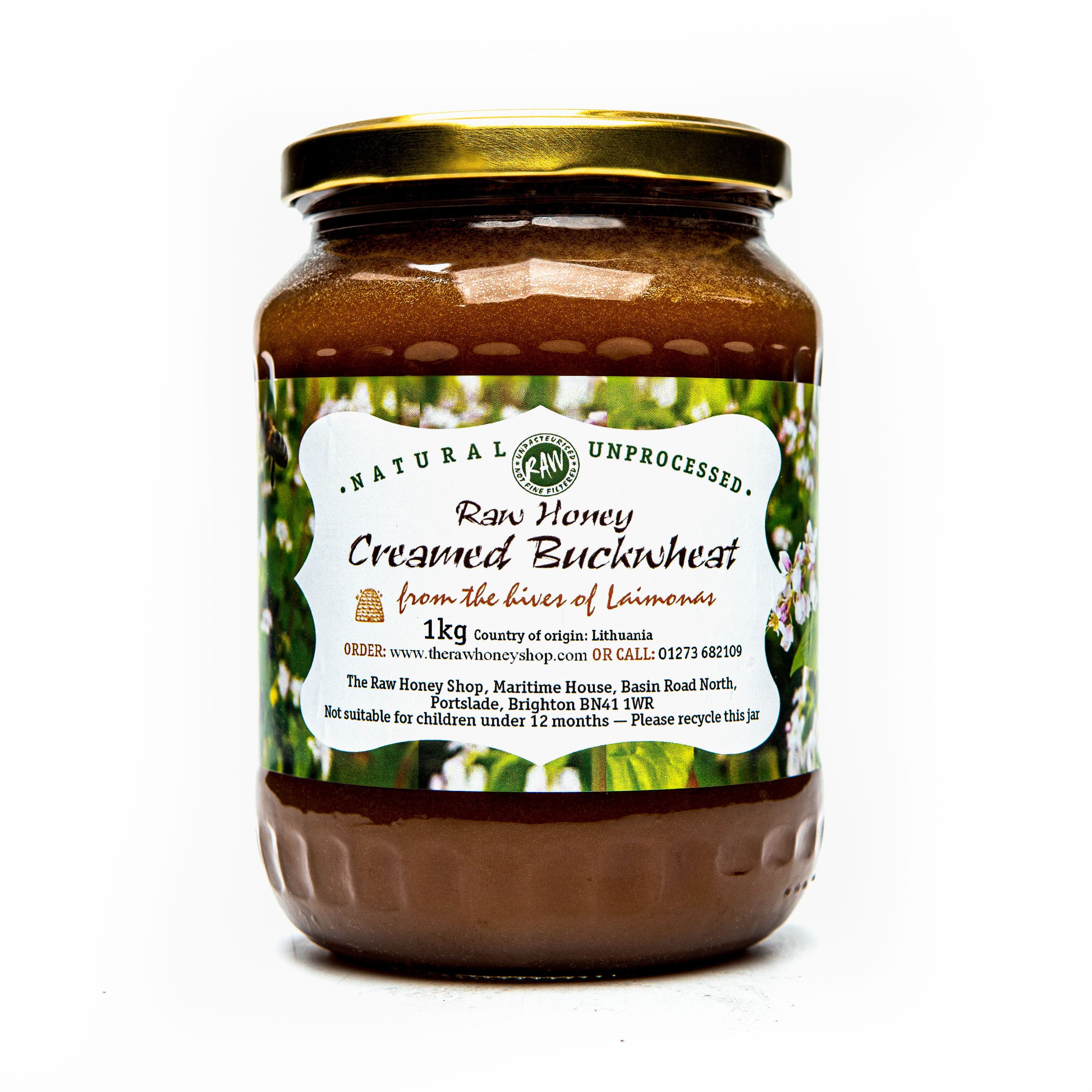 Raw Organic Buckwheat Honey The Raw Honey Shop