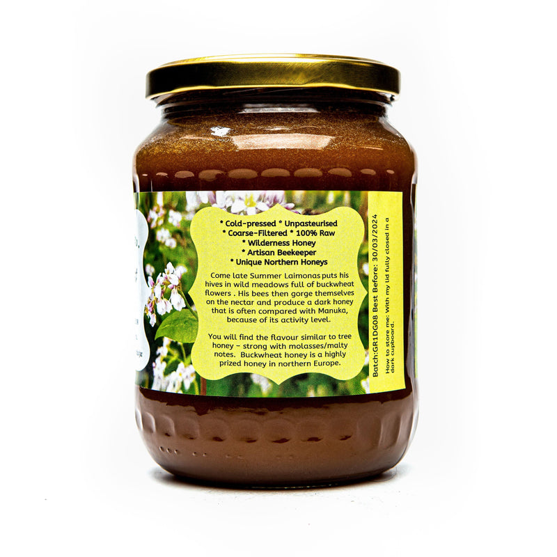 Raw Creamed Buckwheat Honey - 1kg