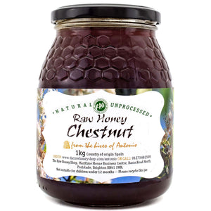 Antonio's Certified Organic Raw Chestnut Honey - 1kg