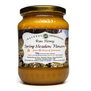 Raw Spring Eng Blomster Honning - 1 kg