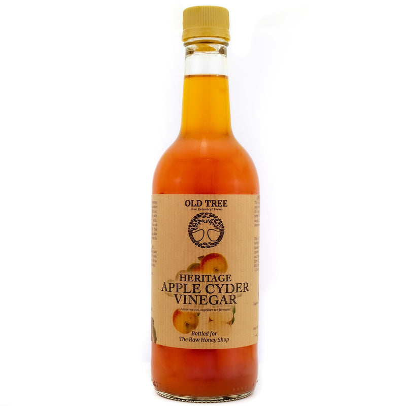 Vinagre de sidra de manzana Heritage - 500 ml - (con la 'madre') - Vivo, sin filtrar, sin pasteurizar