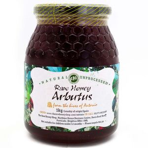 Antonio's Certified Organic Raw Arbutus Honey - 1kg