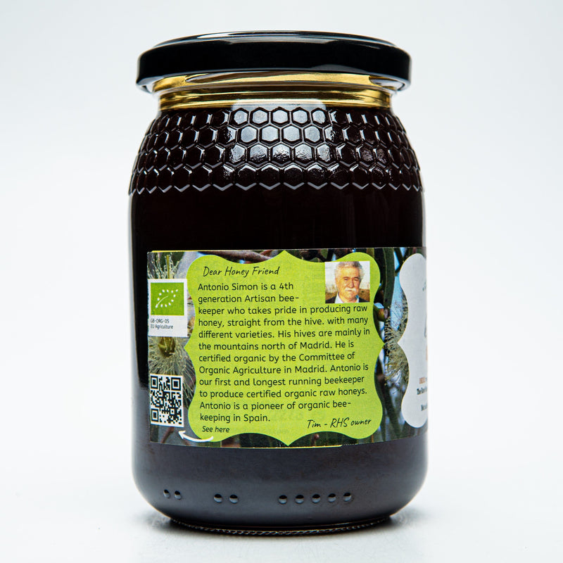 Antonio's Raw Organic Eucalyptus Honey - 500g