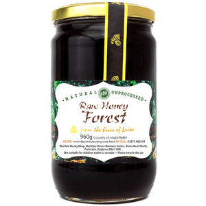 Raw Forest Honey - 960g - Cold-Pressed, Unpasteurised, Coarse-Filtered,