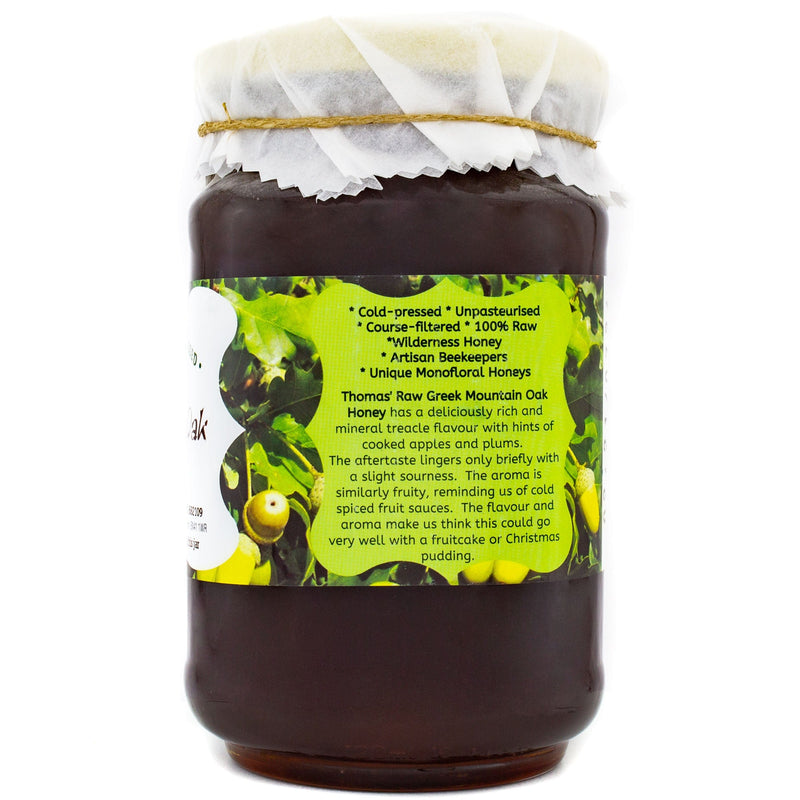 Artisan Rauwe Griekse Bergeik Honing - 1kg - Getest +21,5 Activiteitsbeoordeling