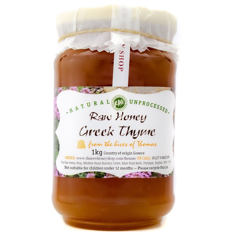 Artisan Raw Greek Wild Thyme Honey  - 1kg