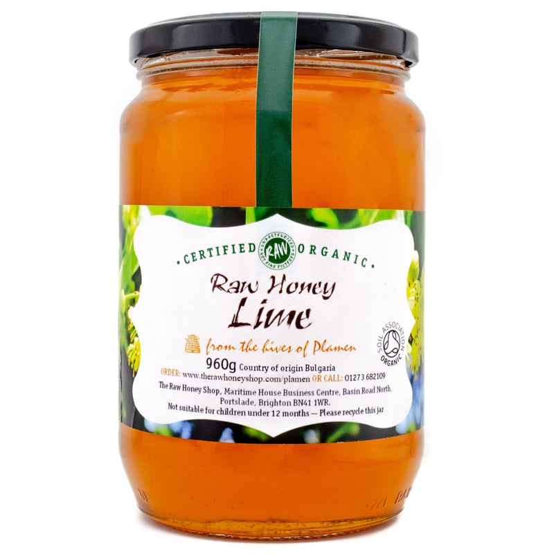 Raw Organic Lime Honey - 960g