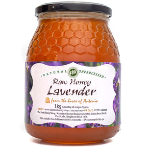 Antonio's Certified Organic Raw Lavender Honey - 1kg