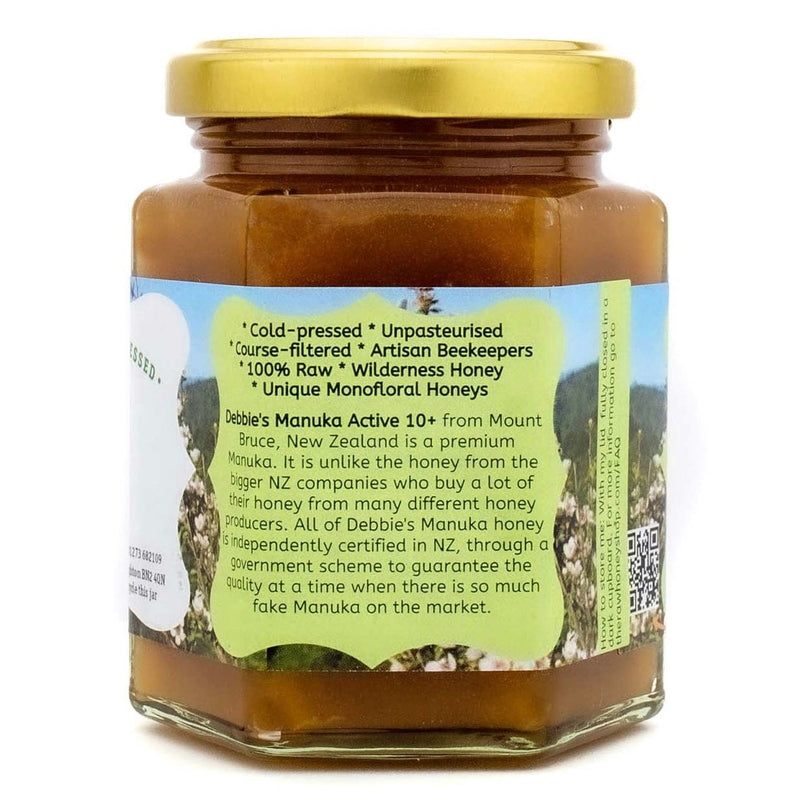 Active 10+ MGO 263 Raw Artisan New Zealand Manuka Honey 250g