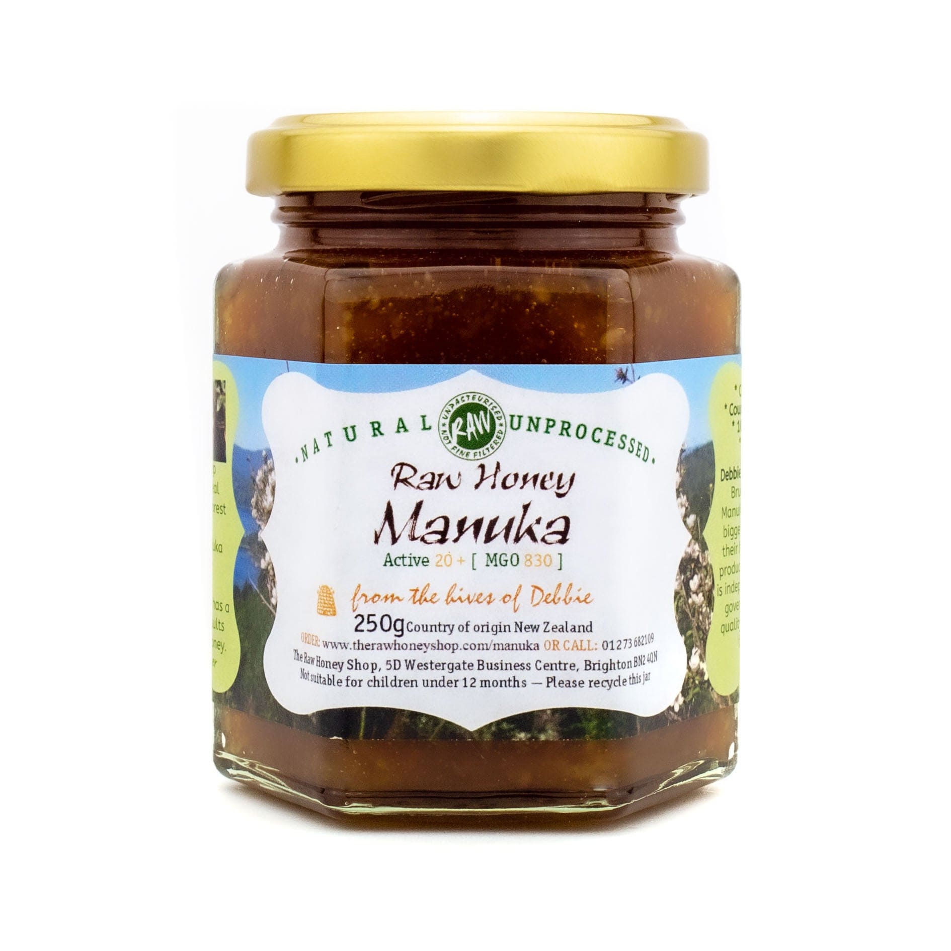 Raw Organic Manuka Honey | The Raw Honey Shop