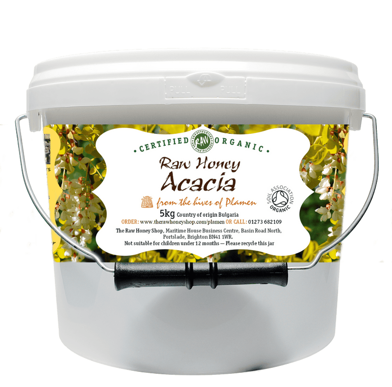 Raw Organic Acacia Honey - 5kg