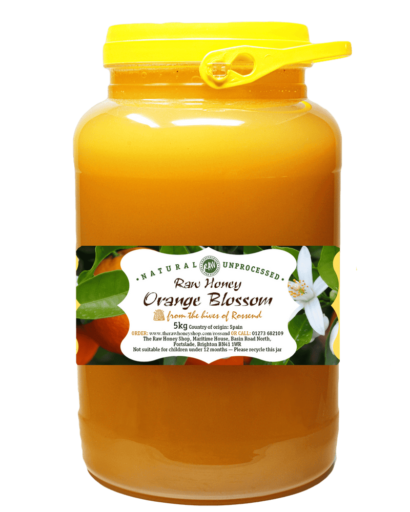 Raw Orange Blossom Honey - 5kg