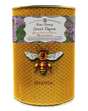 Artisan Raw Organic Greek Thyme Honey - 5kg