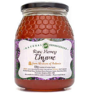 Antonio's Certified Organic Raw Thyme Honey - 1kg