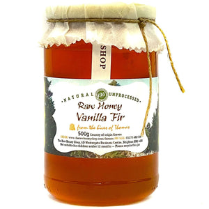 Artisan Greek Rare Organic Vanilla Fir Raw Honey  - 490g
