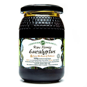 Raw Organic Eucalyptus Honey - 500g